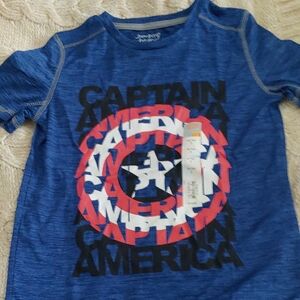 Jumping Beans Blue Captain America Tee